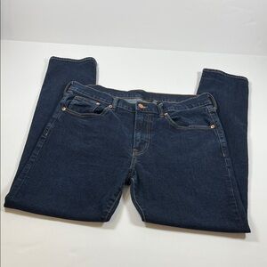 Denim & Denim Skinny Coupe Moulante Classic Dark Blue Mens Jeans Sz 36x32